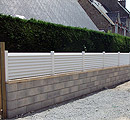 Muret et clôture PVC
